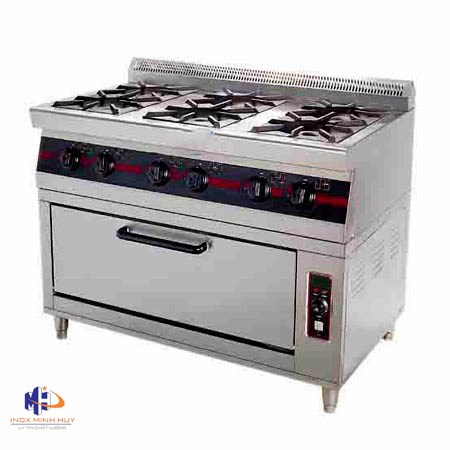 Bếp Âu 4 Họng Có Lò Nướng